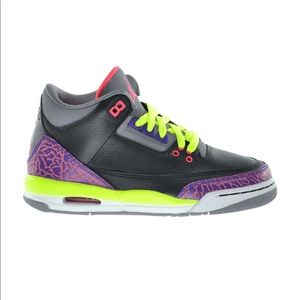 Air Jordan 3 Retro GS ‘BLACK ATOMIC RED’